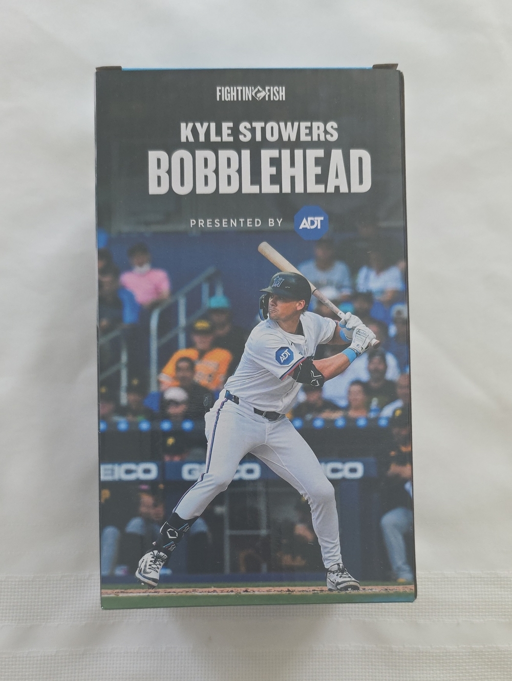 Kyle Stowers Commemorative Bobblehead Miami Marlins Opening Day 2026 New In Box